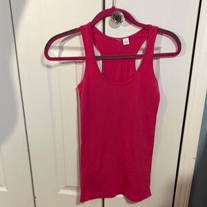 Women’s Fuchsia Racerback Tank Top Small